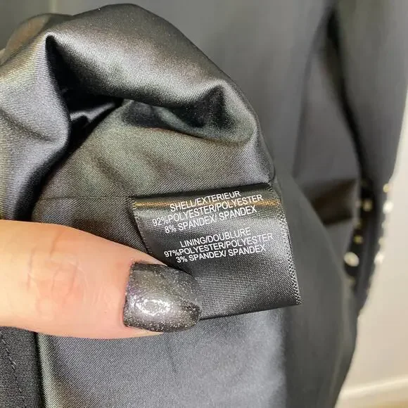 NEW Belle by Badgley Mischka Grommet Bell Sleeve Dress - Picture 8 of 10